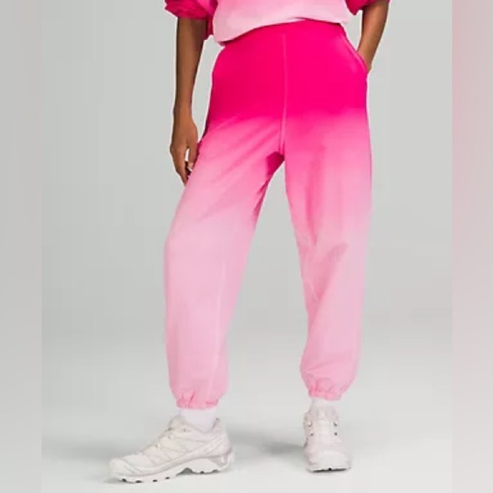 Gradient Pink Jogger Pants